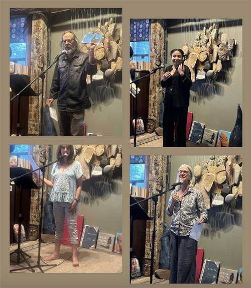 Solstice reading at Lithic Bookstore